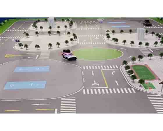 智能網聯(lián)高速公路實訓系統(tǒng)